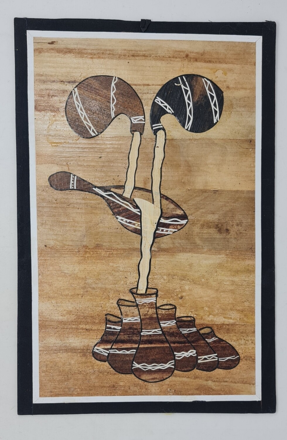 African Banana Artwork -   30cm x 46cm - Utamaduni