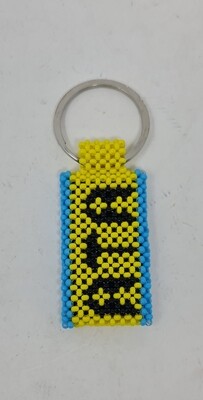 Hand Beaded Keyring - All Things African