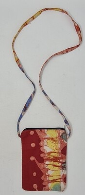 Handmade Passport/Mobile Purse - Batiki
