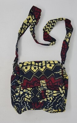 African Print Handmade Cross-Body Bag