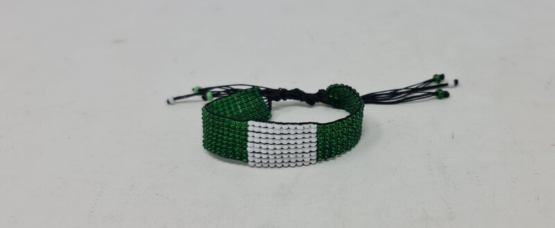 Adjustable Hand Beaded Bracelets - Nigeria