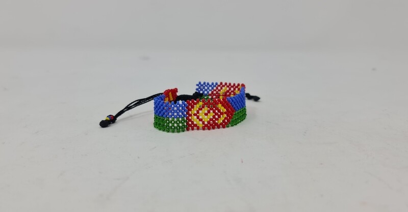 Adjustable Hand Beaded Bracelets - Eritrea 🇪🇷