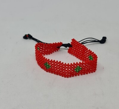 Adjustable Hand Beaded Bracelets -  Morocco