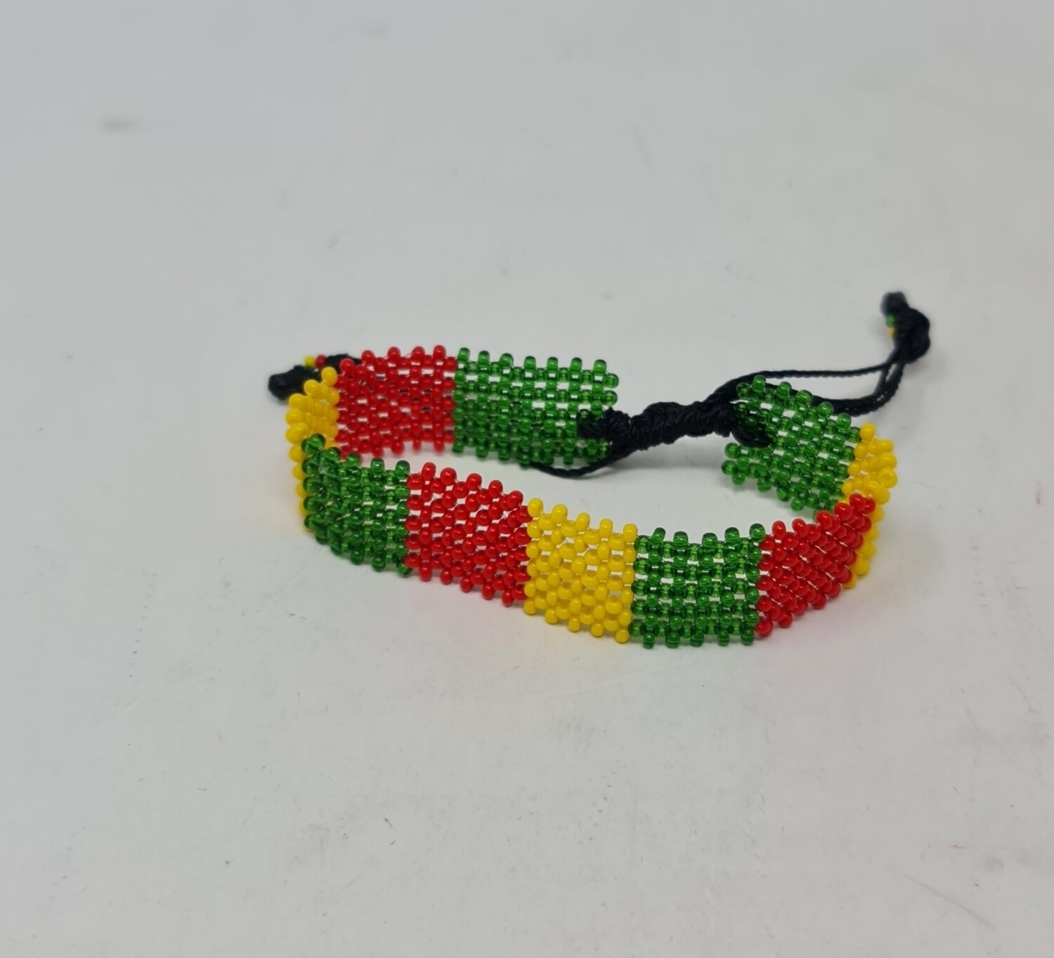 Adjustable Hand Beaded Bracelets - Mali Guinea