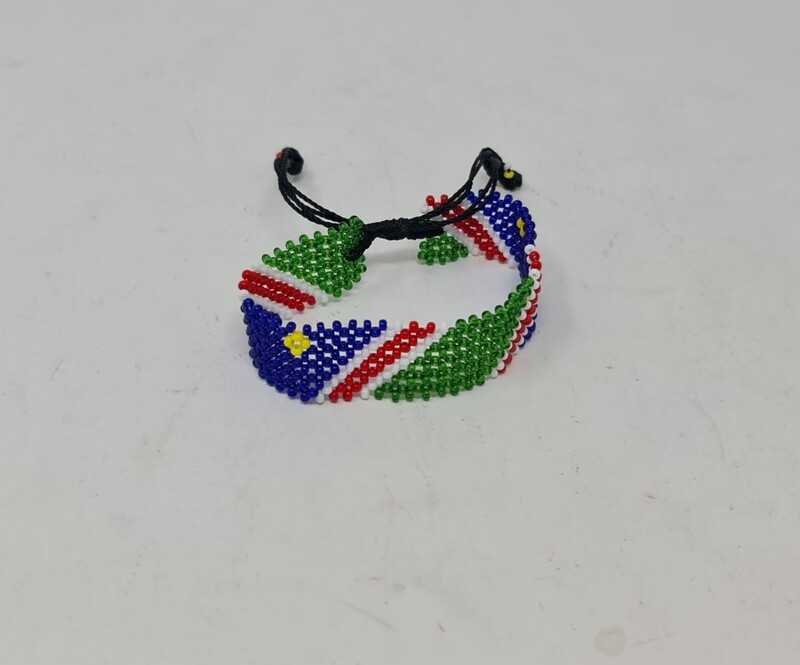 Adjustable Hand Beaded Bracelets - Namibia