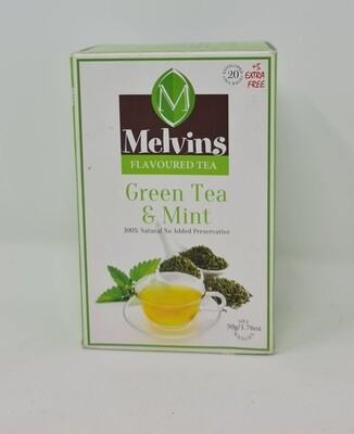 Green Tea and Mint - African Food Supplement - Tea Bags