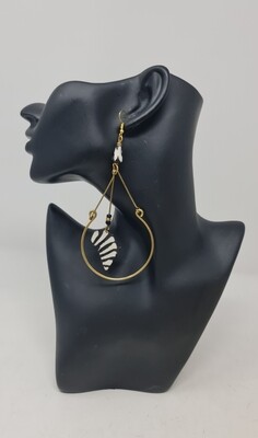 Handmade Elegant Statement Earrings - Fanaka