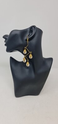 Naki -Handmade Elegant Statement  Earrings  12cm