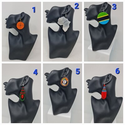 African Handmade Earrings