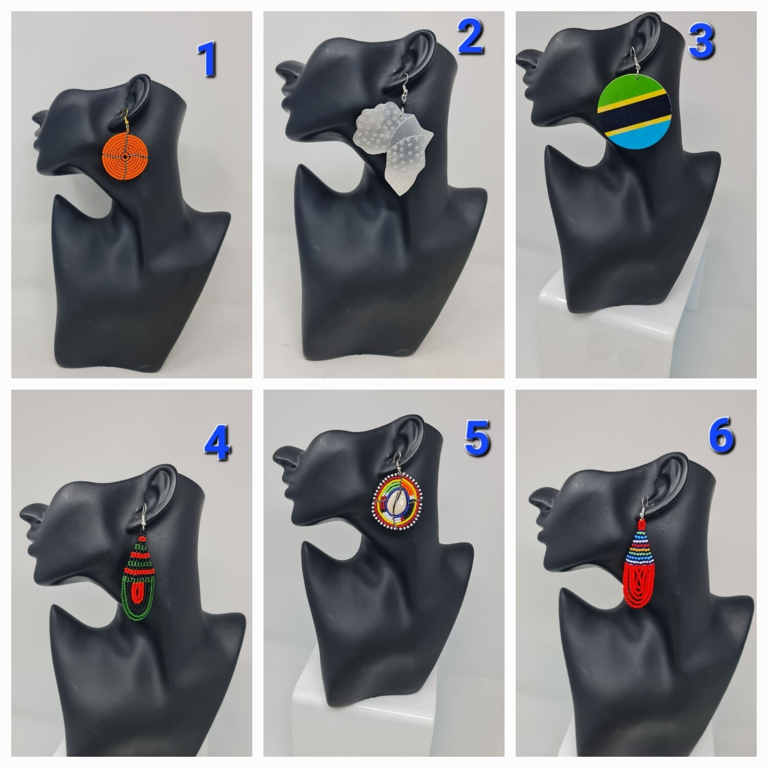 African Handmade Earrings