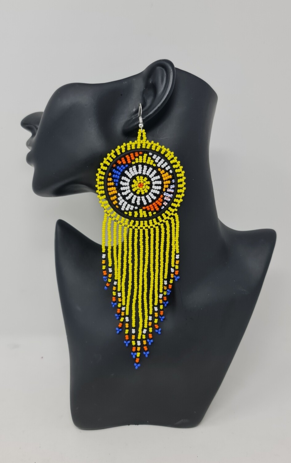 Handmade Elegant Statement Earrings - Mariamu