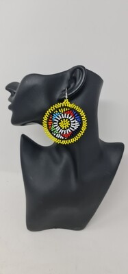 Karatu - Handmade Elegant Earrings  6cm