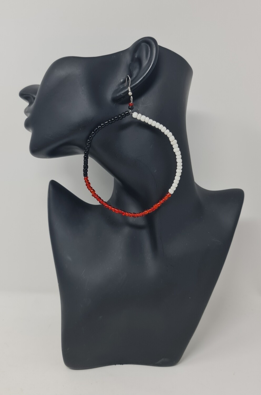 Hand Beaded Loop Earrings - Melata