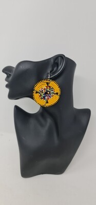 Kayoyo - Masai Beaded Earrings 8cm