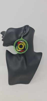 Ane - Elegant Handbeaded Earrings  - 6cm