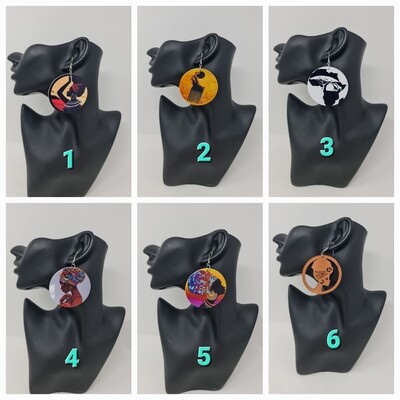 Kibo - Unique Handmade Earrings - Mix