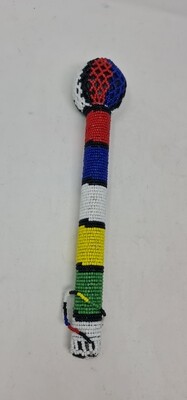 Beaded African Knobkerrie Induku