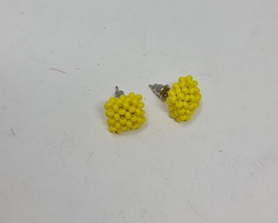 Handbeaded Stud Earrings  - Noja