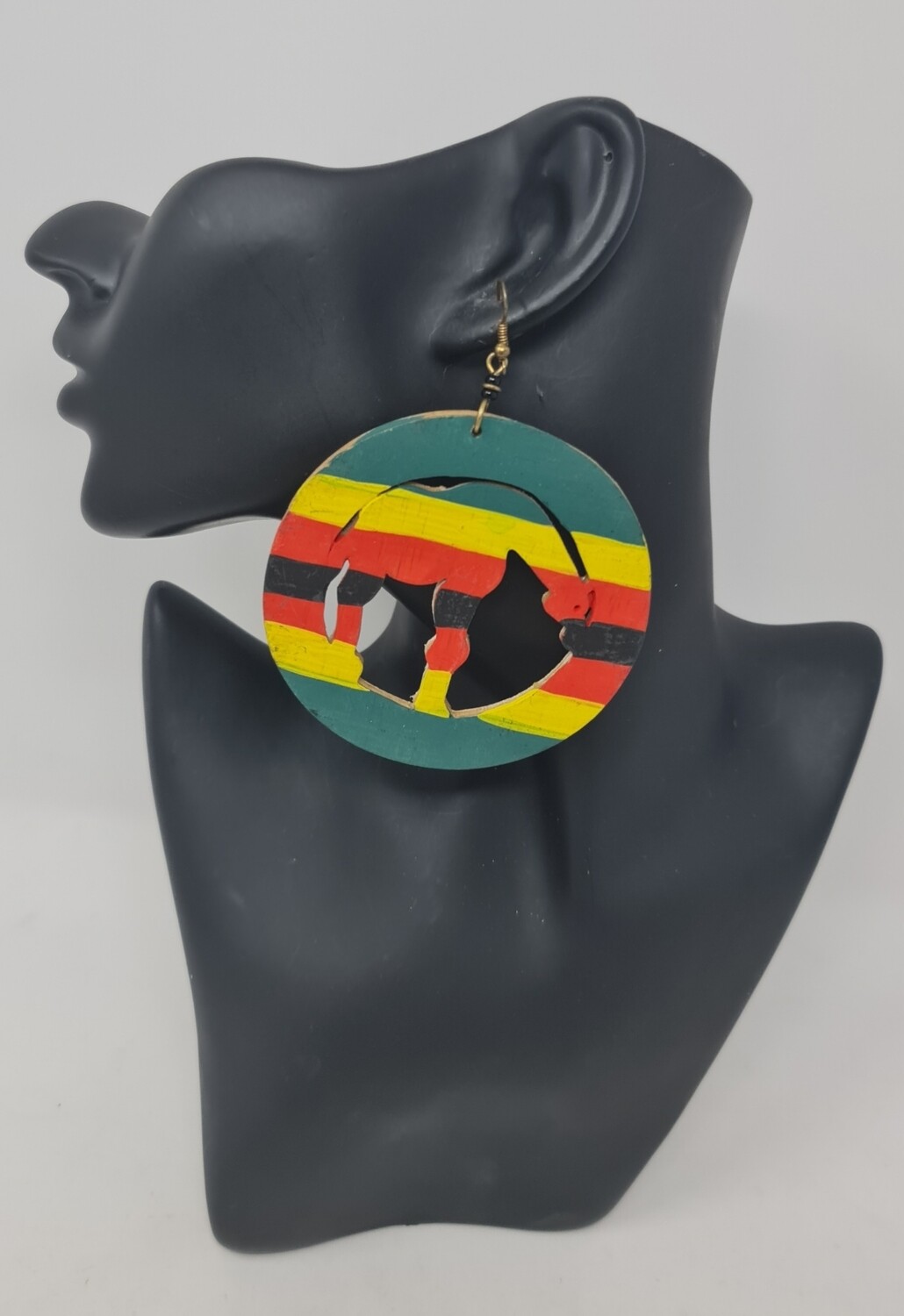 Fahari -  Styled Wooden Earrings