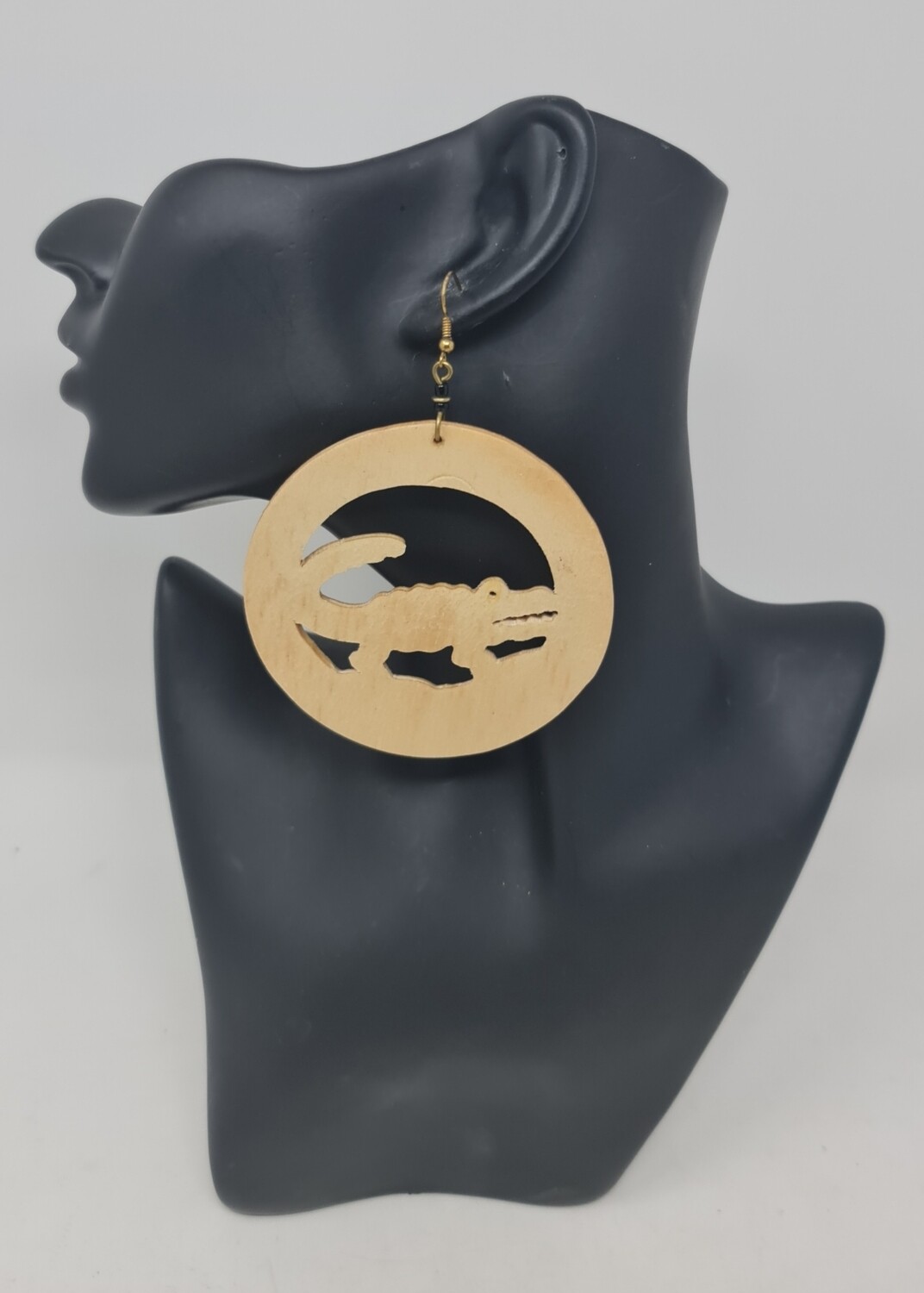 Mamba -  Styled Wooden Earrings