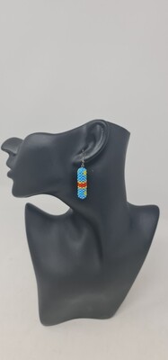 Hand beaded Earrings - Kongo