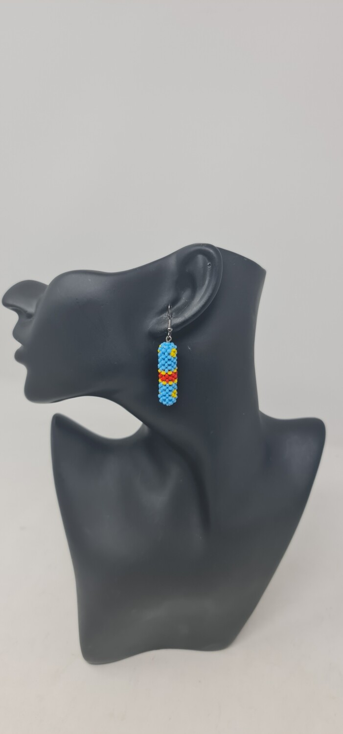 Hand beaded Earrings - Kongo