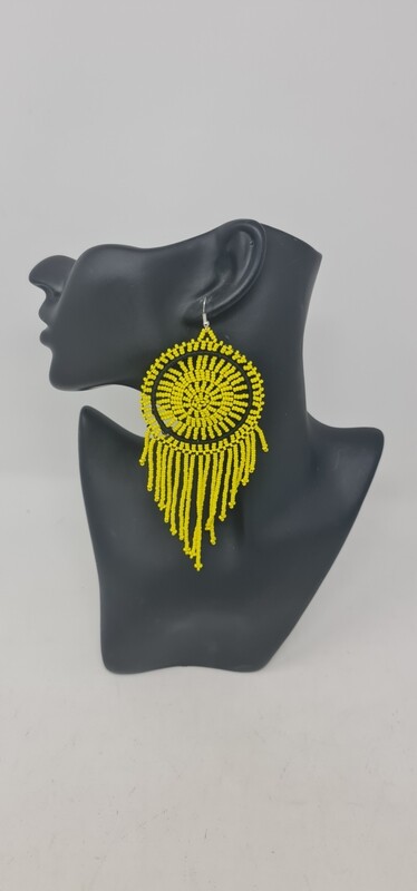 Handmade Statement Earrings - Mwika