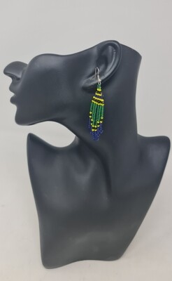 Handbeaded Earrings - Tanzania