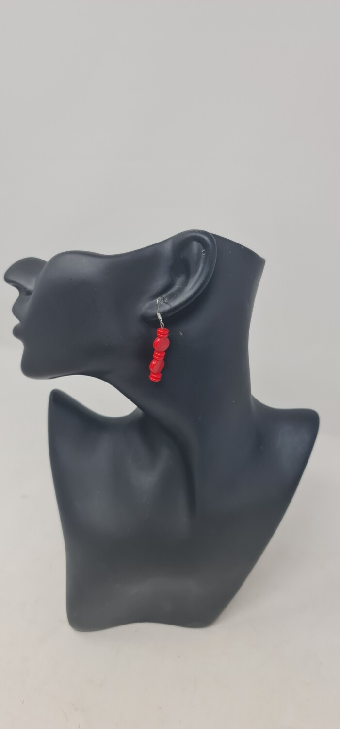 Handbeaded Earrings - Chema