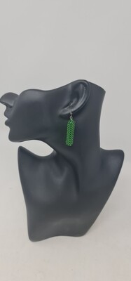 Handbeaded Earrings - Chupa - 2.5cm