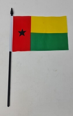 National Flag - Small 15x10cm - Guinea-Bissau