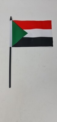 National Flag - Small 15x10cm - Sudan