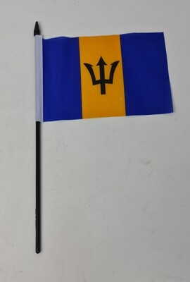 National Flag - Small 15x10cm - Barbados