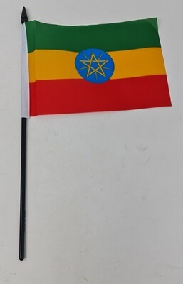 National Flag - Small 15x10cm - Ethiopia