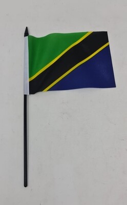 National Flag - Small 15x10cm - Tanzania
