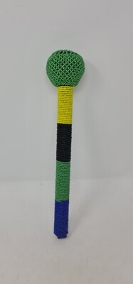 Tanzania - Beaded African Knobkerrie Induku