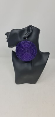 Zangi - Hand-Woven Earrings  - 9cm