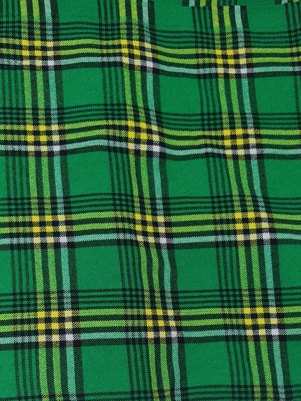 Masai Shuka Blanket - Green and Yellow Mix
