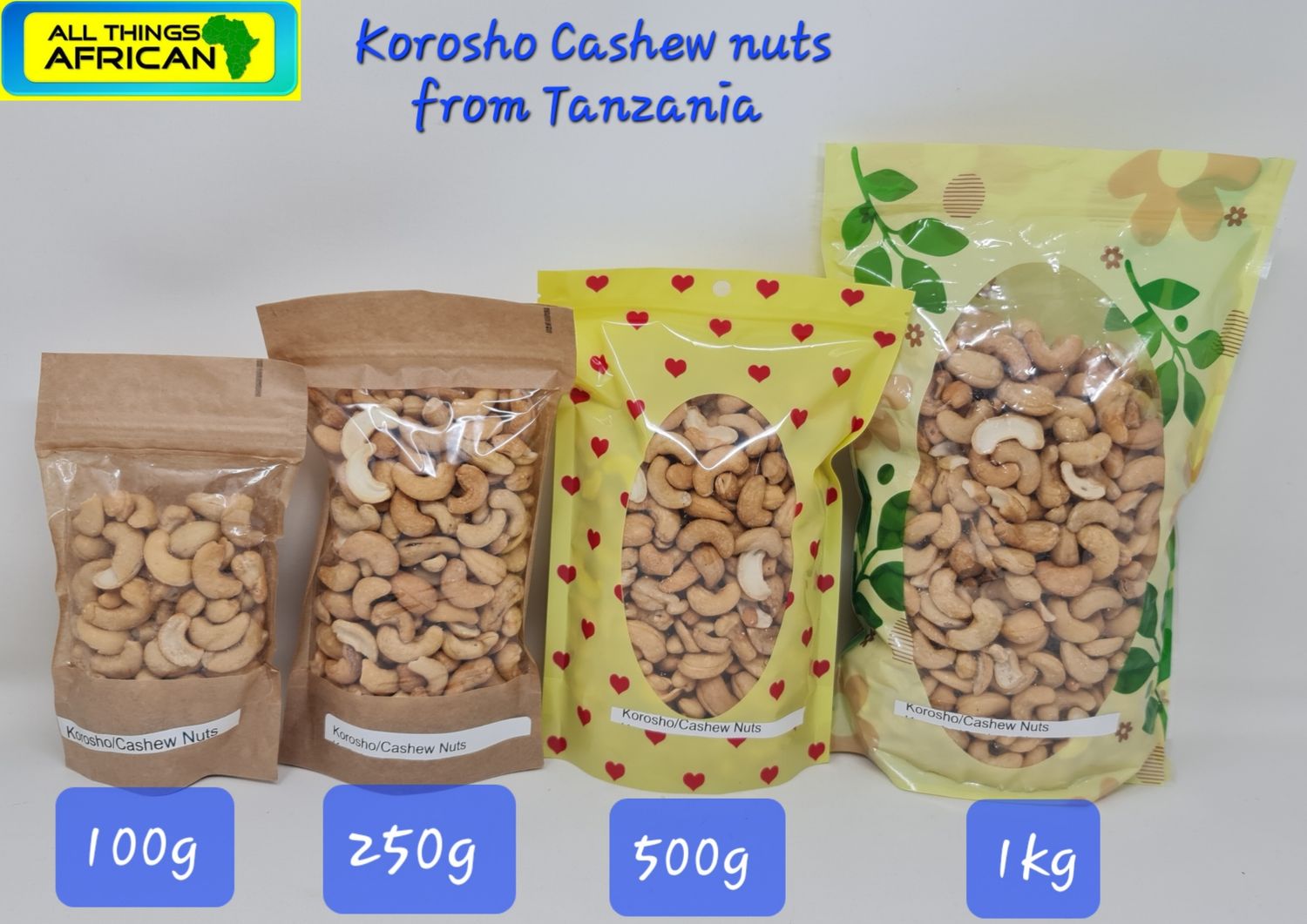 Organic Cashew Nuts - from Tanzania
