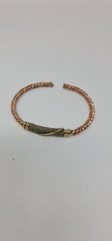 African Mix Copper and Brass Bangles/Bracelets Unisex