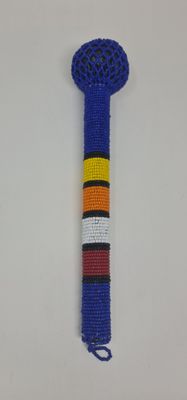 Beaded African Knobkerrie Induku