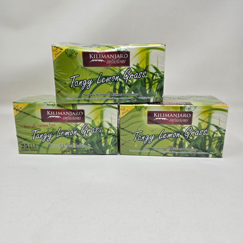 Lemmon Grass from Tanzania - African Food Supplement - 25 Tea Bags