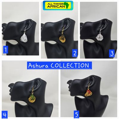 Hand beaded Earrings - Ashura Collection 2