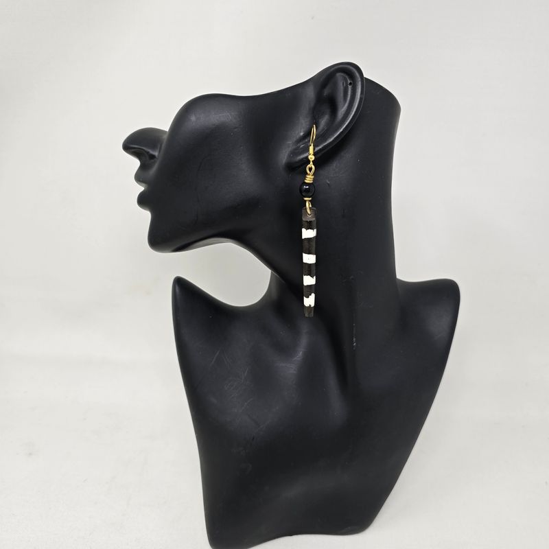 Unique  Cow Bone Earrings - Teo