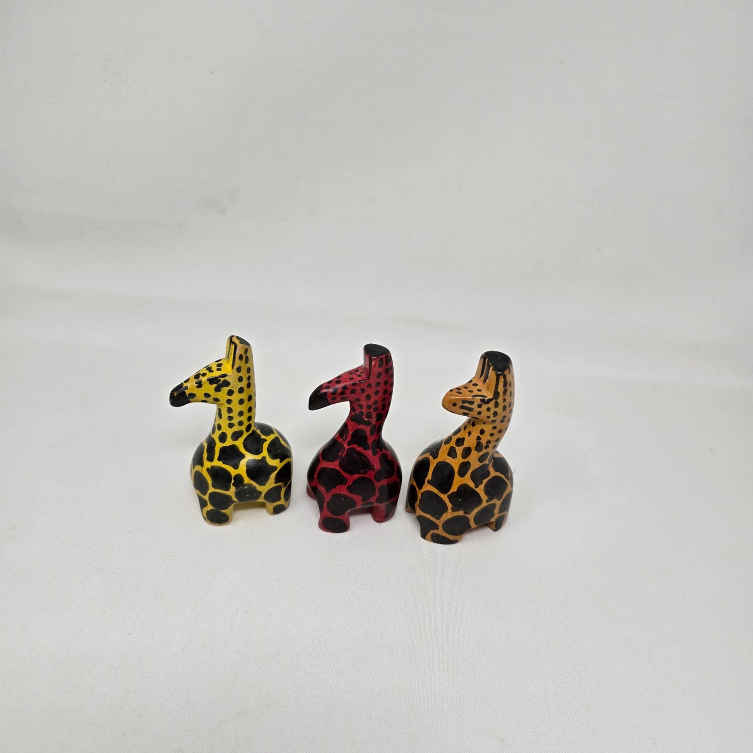 Hand-Painted Soapstone Paperweight - Giraffe