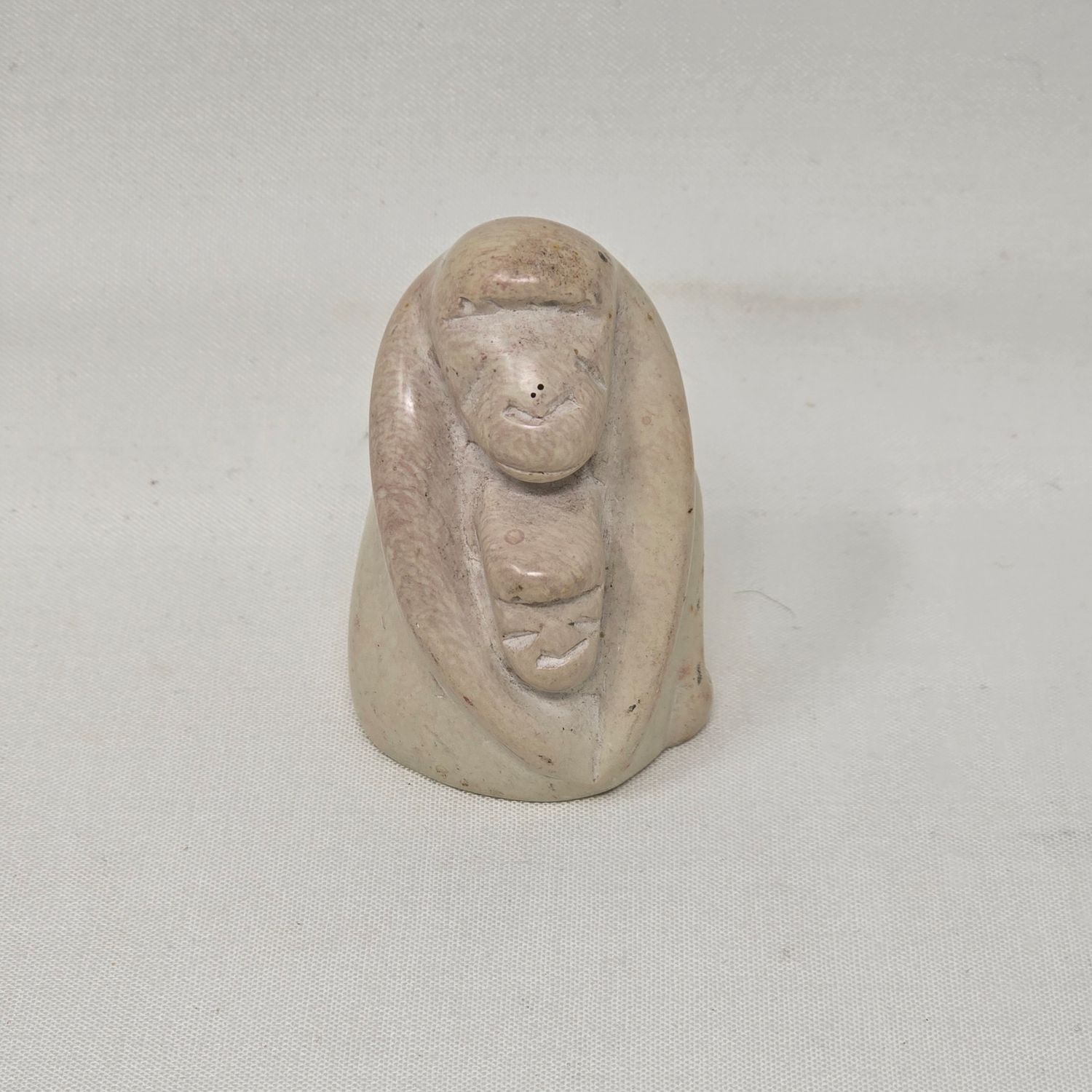 Hand-Painted Soapstone Paperweight - Monkey - Nyani