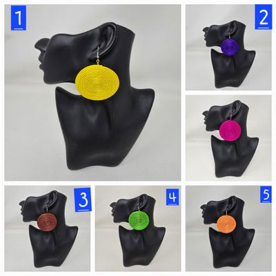 Rwanda Handmade Earrings 6cm - Akaliza