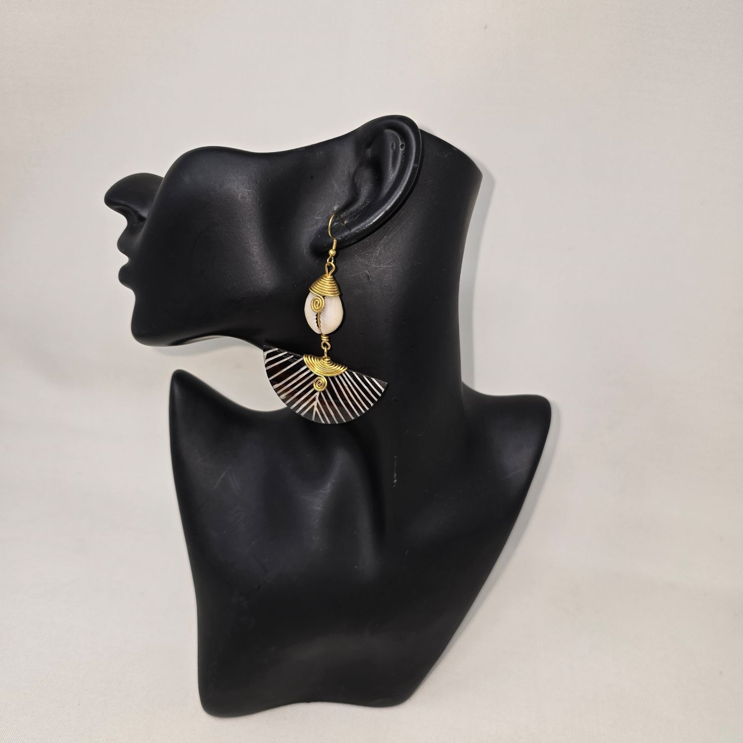 Handmade Elegant Statement Earrings - Njeri