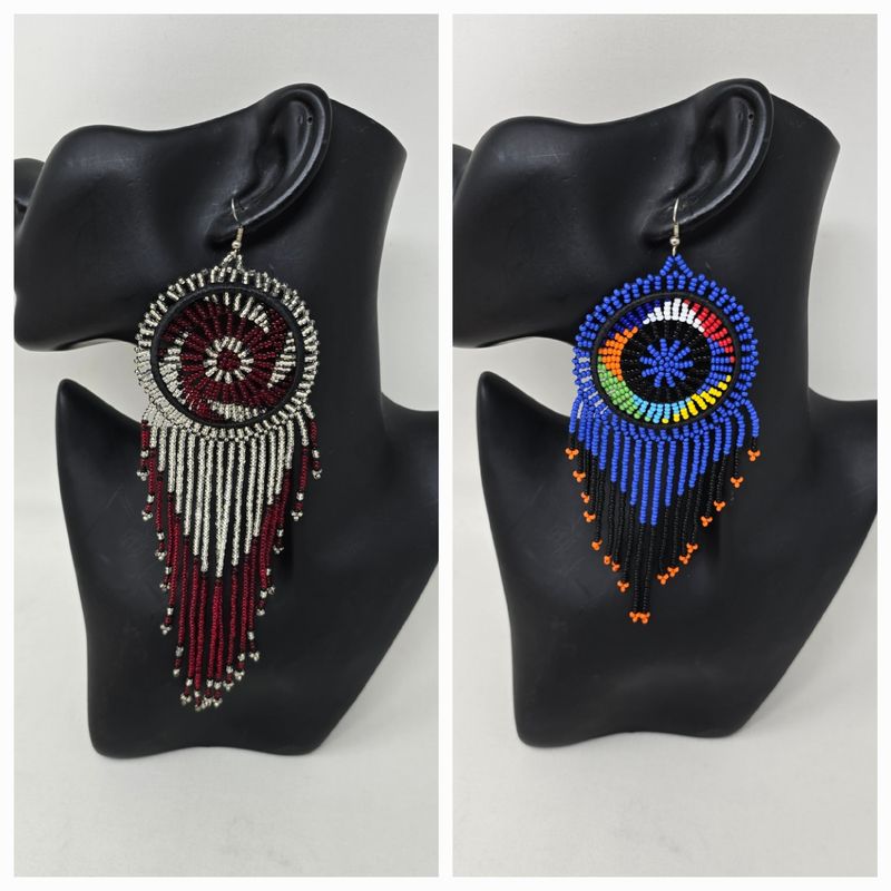 Handmade Statement Earrings - Maputo