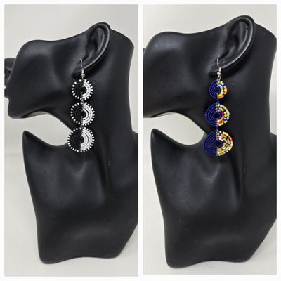 Handbeaded  Earrings -  Nyawira